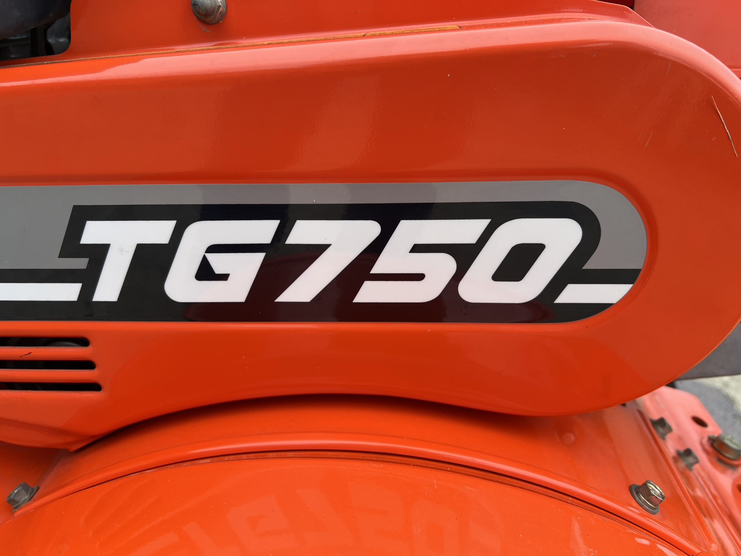 クボタ 中古 管理機【タイヤ付属しません】＊TG750『茨城店 6367