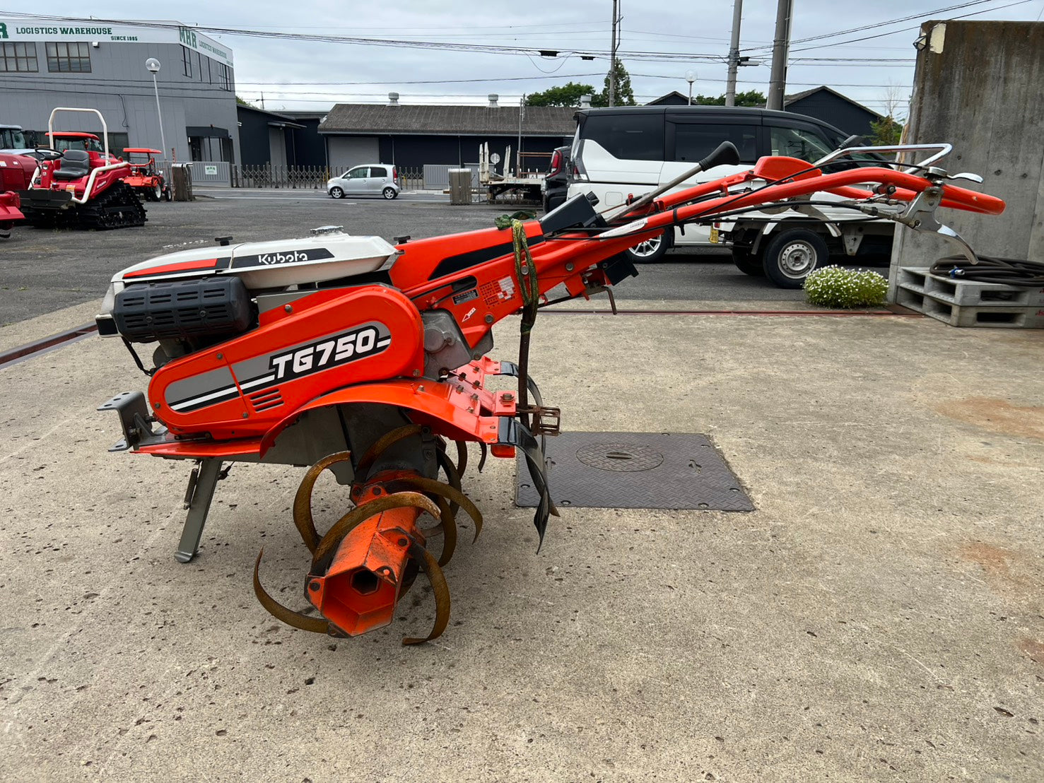 クボタ 中古 管理機【タイヤ付属しません】＊TG750『茨城店 6367