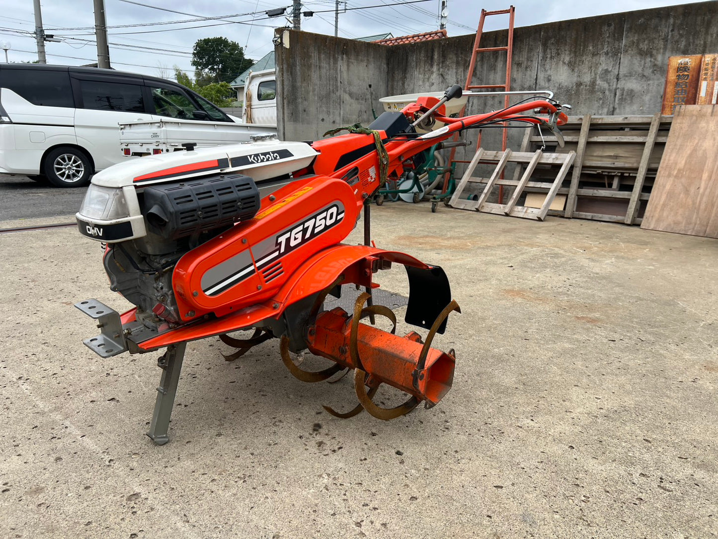 クボタ　中古　管理機【タイヤ付属しません】＊TG750『茨城店　6367』