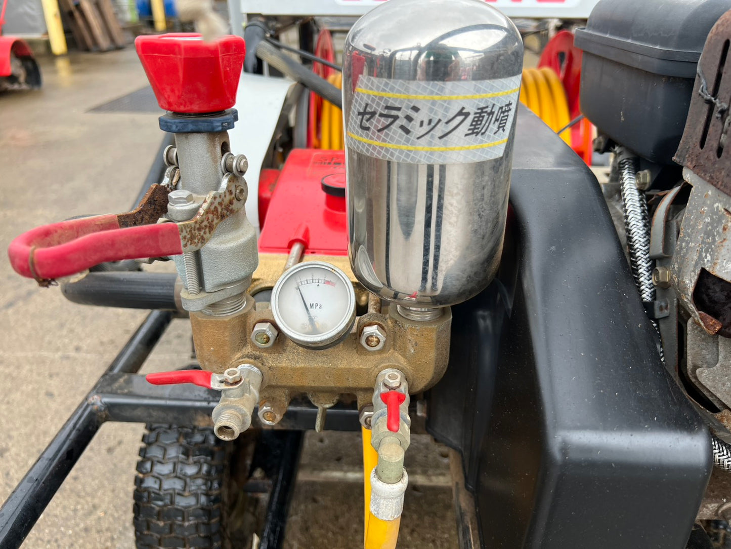 共立　中古　自走式キャリーエンジンセット動噴 　＊VSC3510G『茨城店』