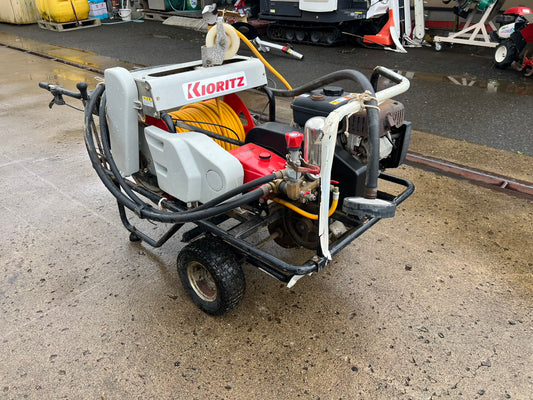共立　中古　自走式キャリーエンジンセット動噴 　＊VSC3510G『茨城店』