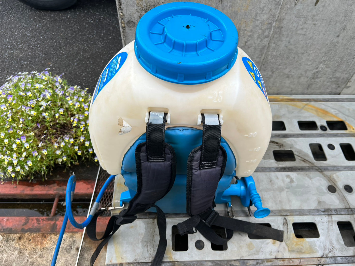 丸山　中古　背負い動噴＊MS059D-25-A『茨城店 6386』