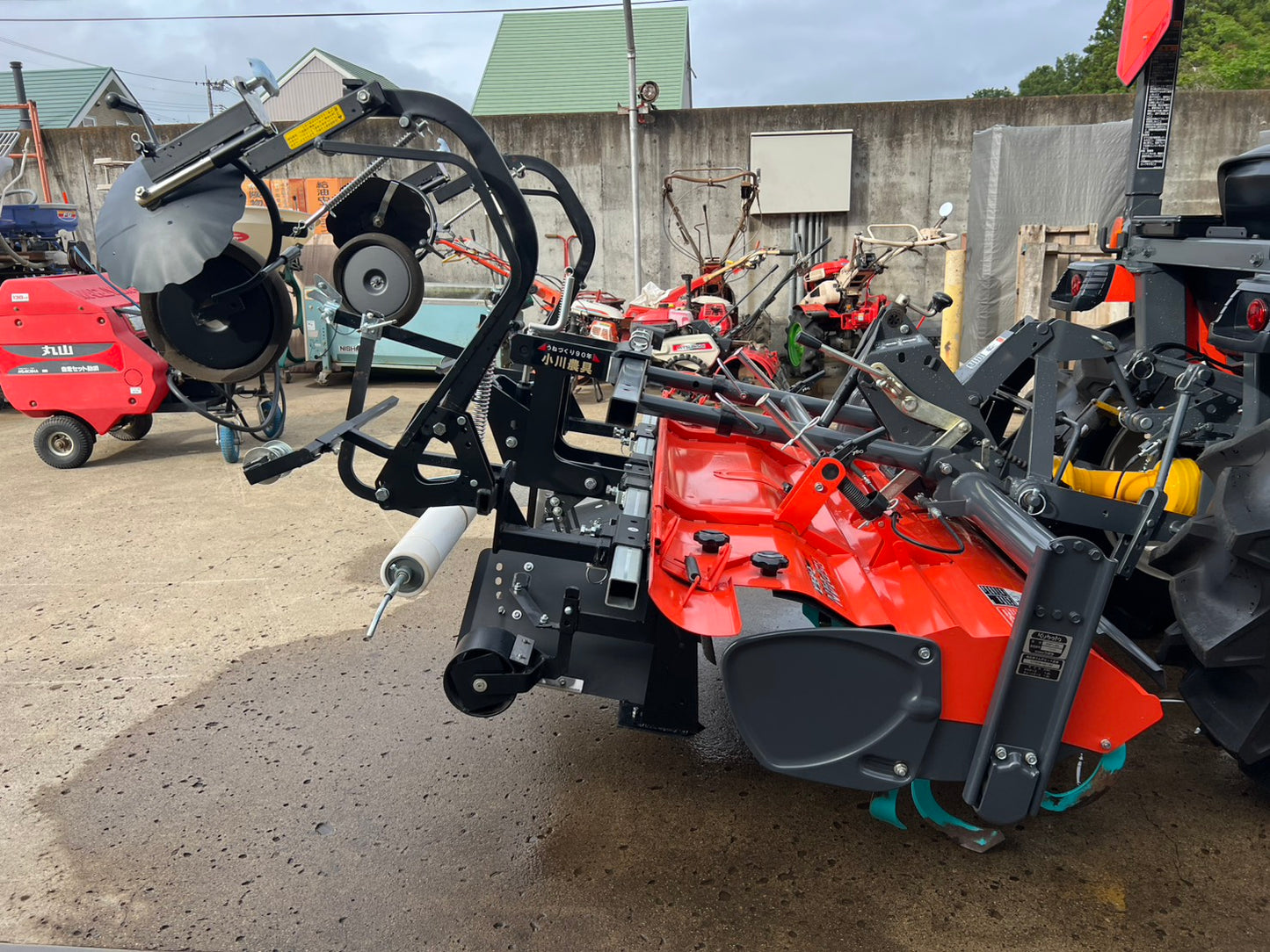 クボタ　中古　トラクター＋平高成形機【マルチキット】＊NB21SPMA＋RSP14N＋SDシリーズ『茨城店　6392』