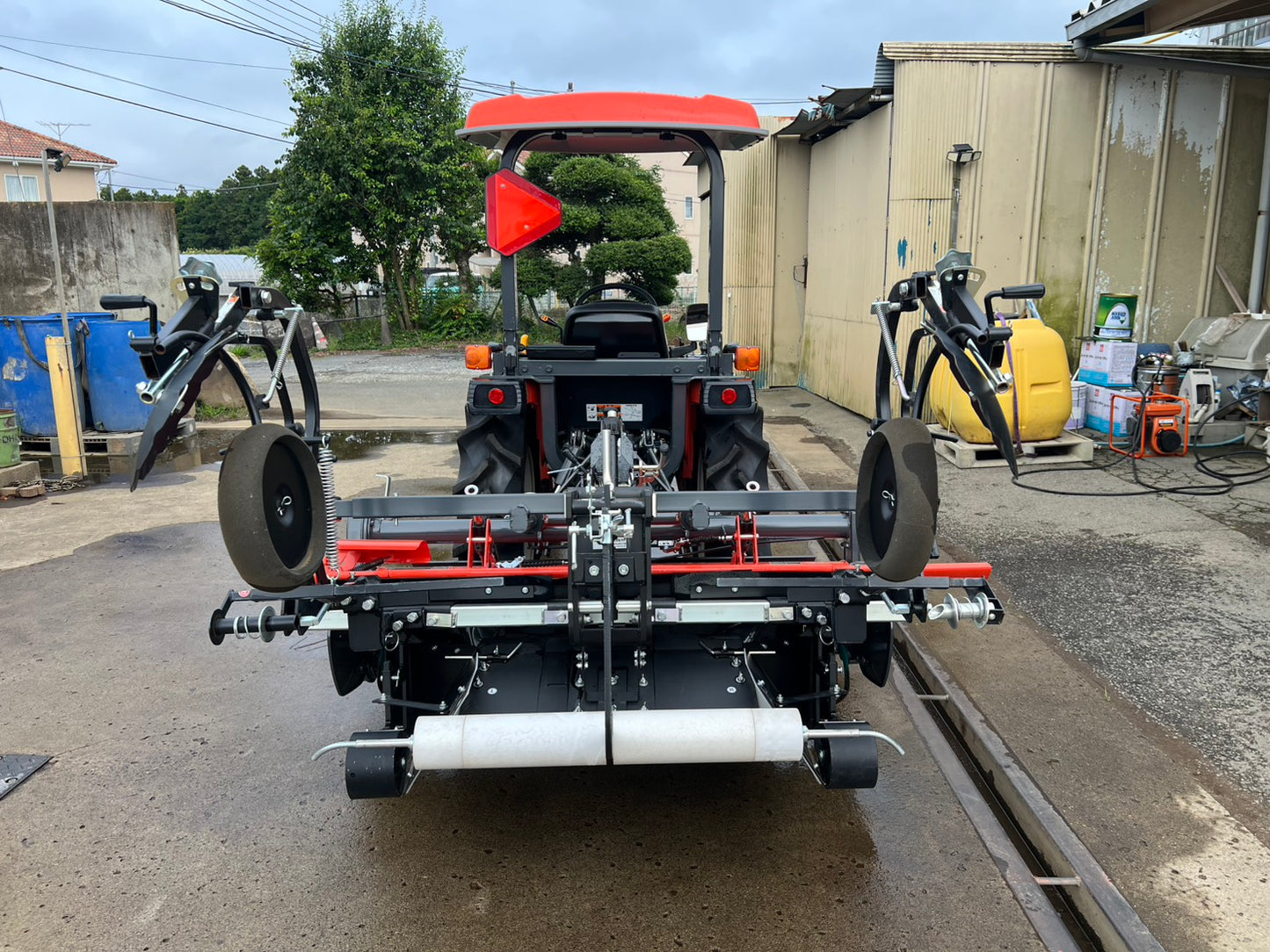 クボタ　中古　トラクター＋平高成形機【マルチキット】＊NB21SPMA＋RSP14N＋SDシリーズ『茨城店　6392』