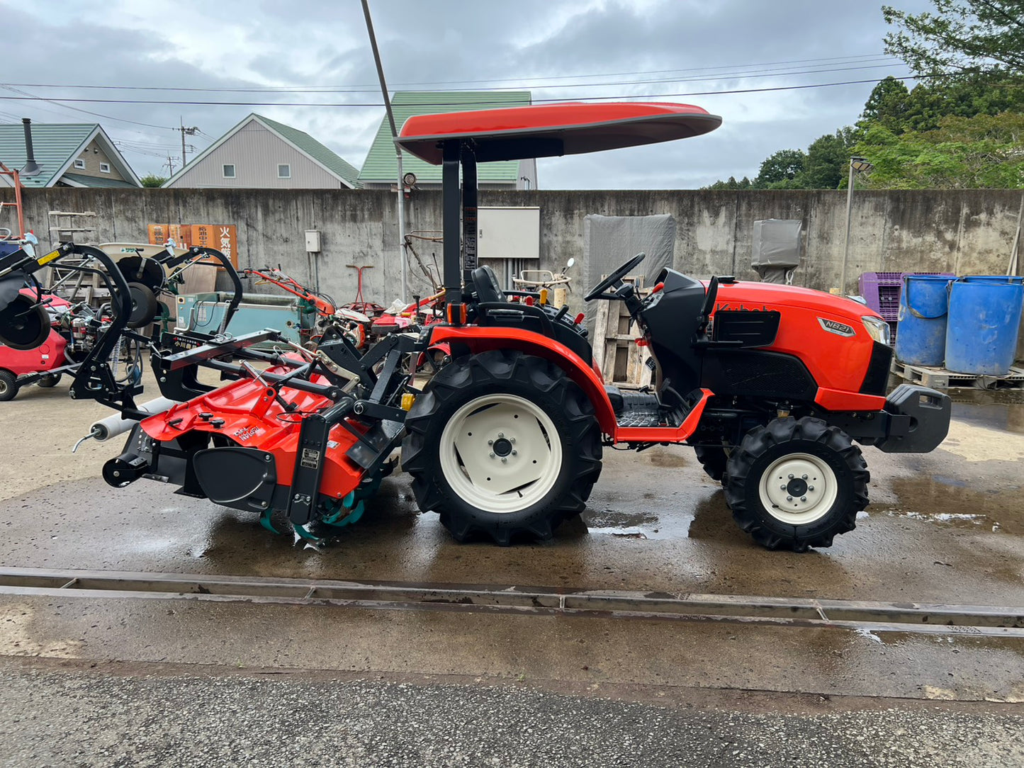 クボタ　中古　トラクター＋平高成形機【マルチキット】＊NB21SPMA＋RSP14N＋SDシリーズ『茨城店　6392』