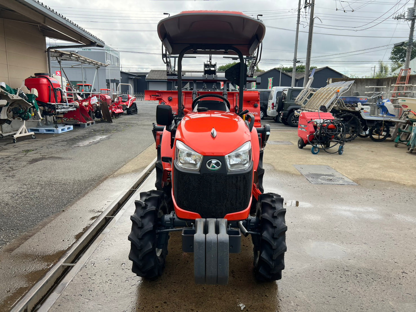 クボタ　中古　トラクター＋平高成形機【マルチキット】＊NB21SPMA＋RSP14N＋SDシリーズ『茨城店　6392』