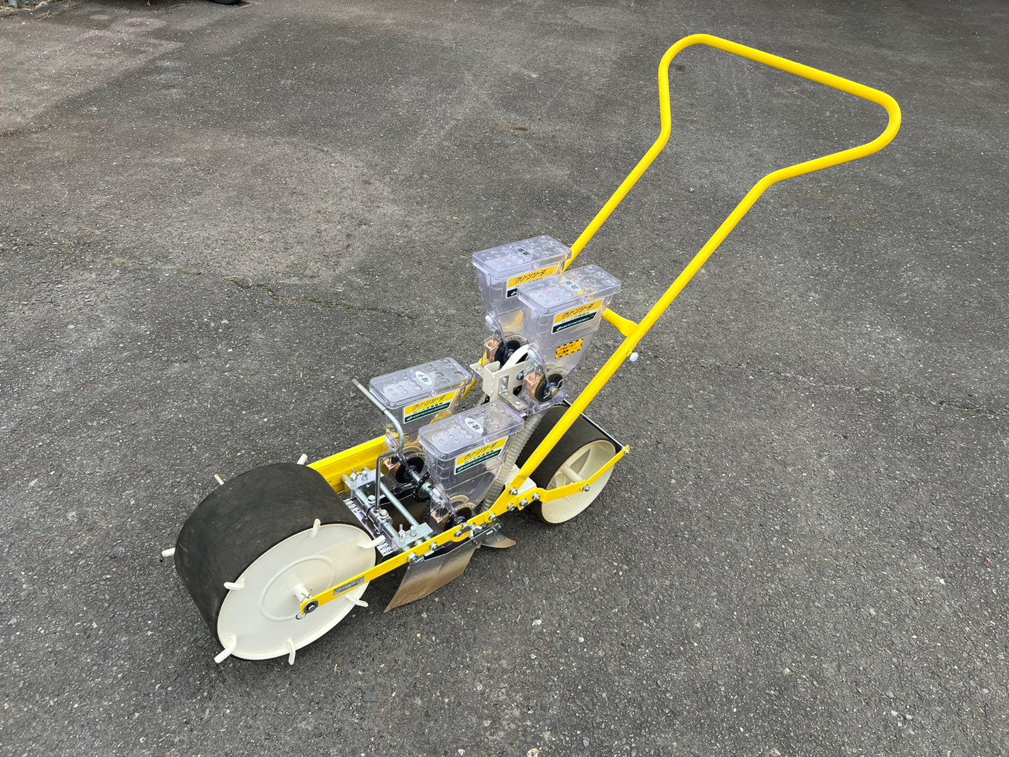アグリテクノサーチ　中古　播種機＋農薬散布装置【人参にて使用】＊AP-2＋AP-2N『茨城店　6427』