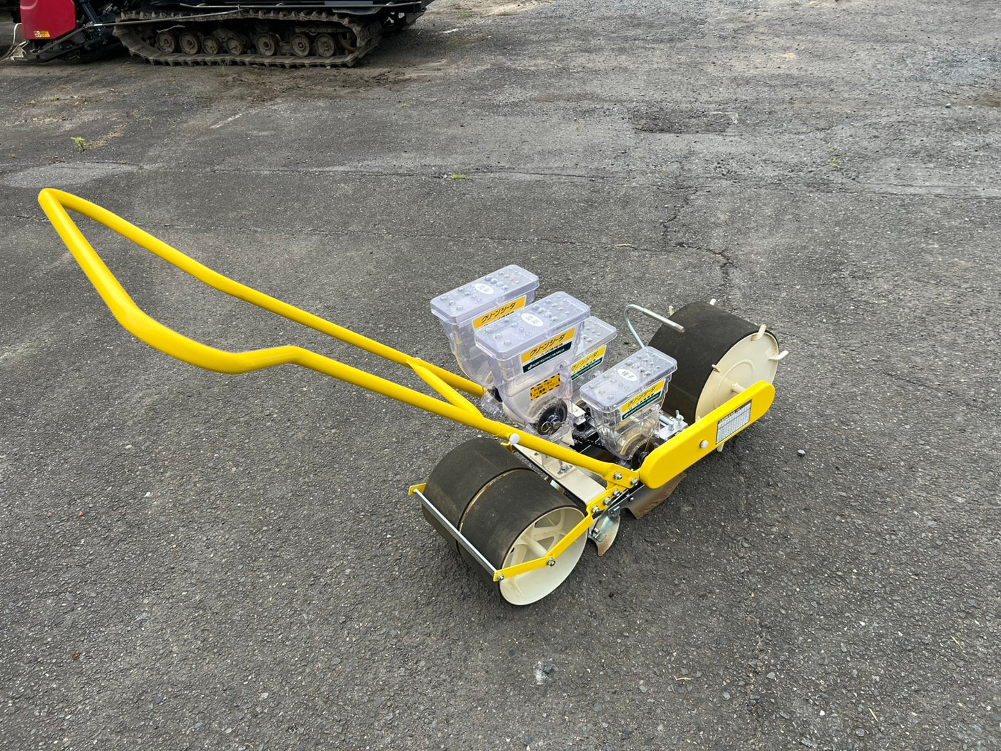 アグリテクノサーチ　中古　播種機＋農薬散布装置【人参にて使用】＊AP-2＋AP-2N『茨城店　6427』