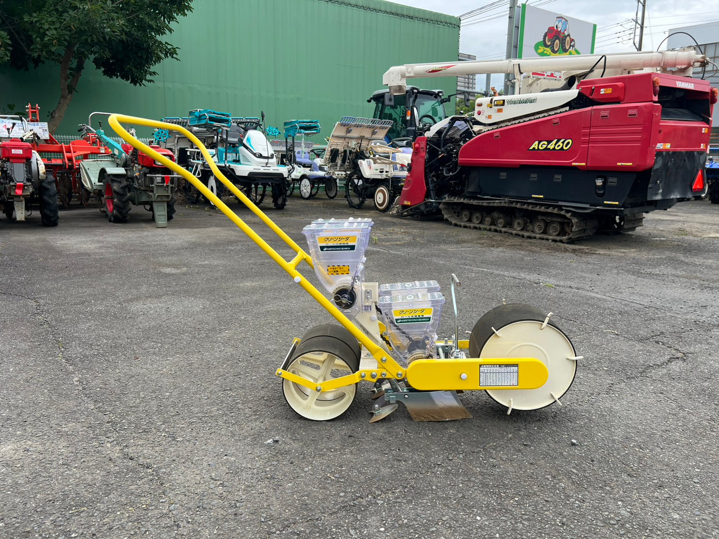 アグリテクノサーチ　中古　播種機＋農薬散布装置【人参にて使用】＊AP-2＋AP-2N『茨城店　6427』