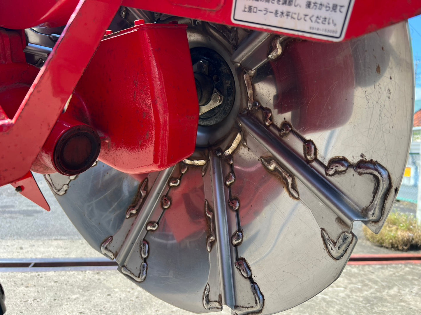 ニプロ　中古　畦塗機【手動リターン仕様】＊SZR302(A)『茨城店　6436』