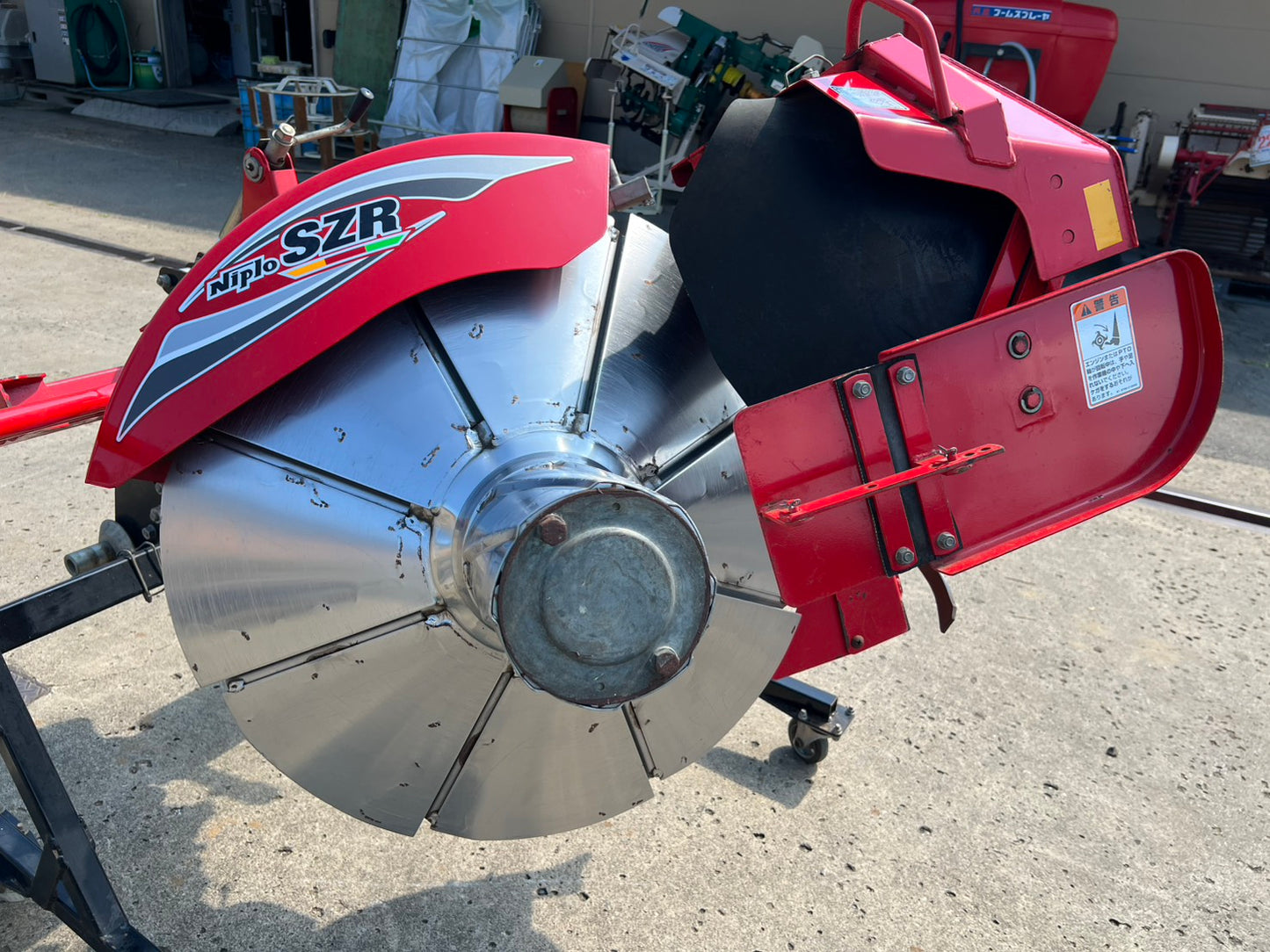 ニプロ　中古　畦塗機【手動リターン仕様】＊SZR302(A)『茨城店　6436』