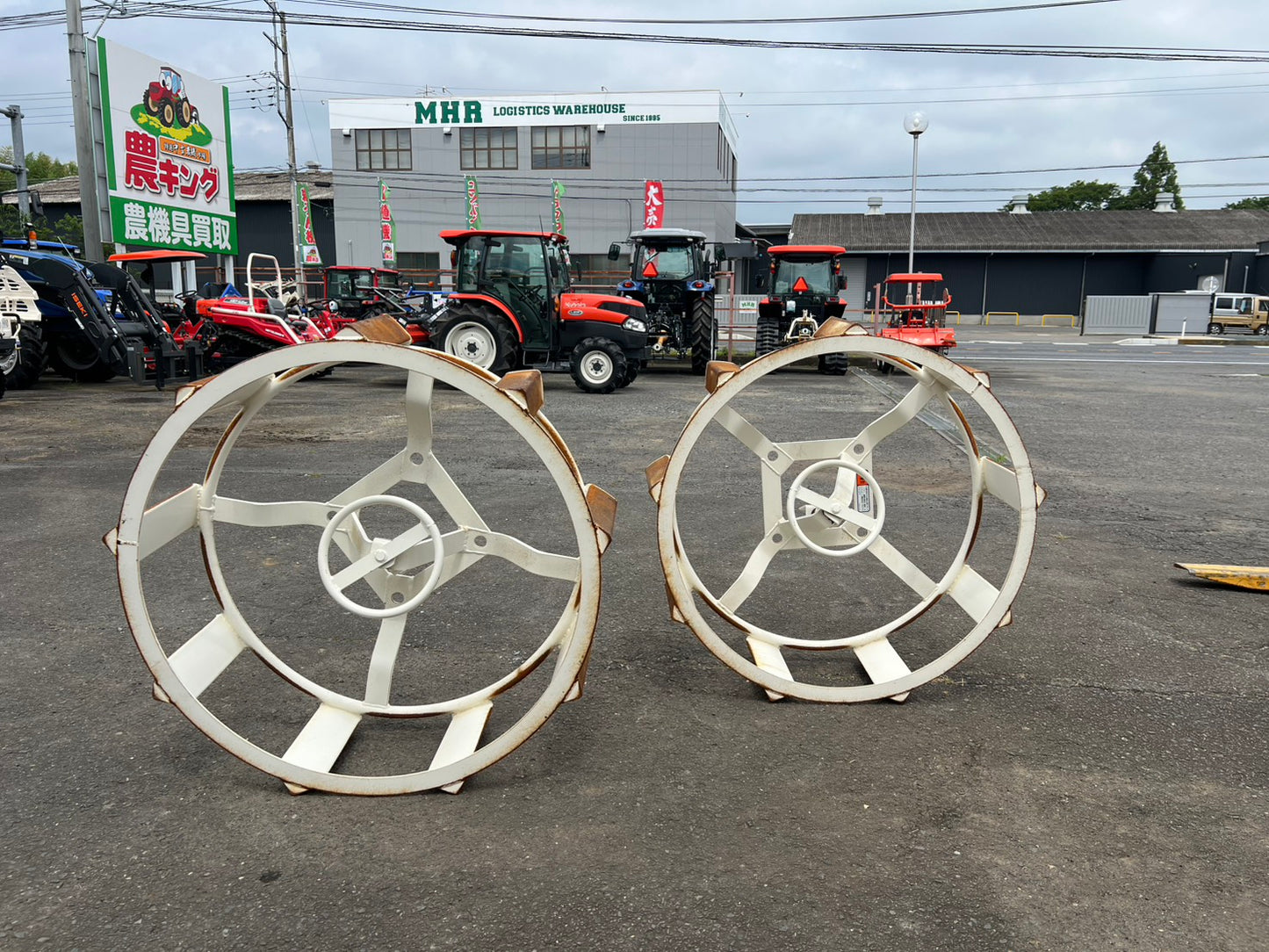 スズテック　中古　カゴ車輪【フロート長：280ｍｍ】＊9-24Ⅰ型『茨城店　6442』