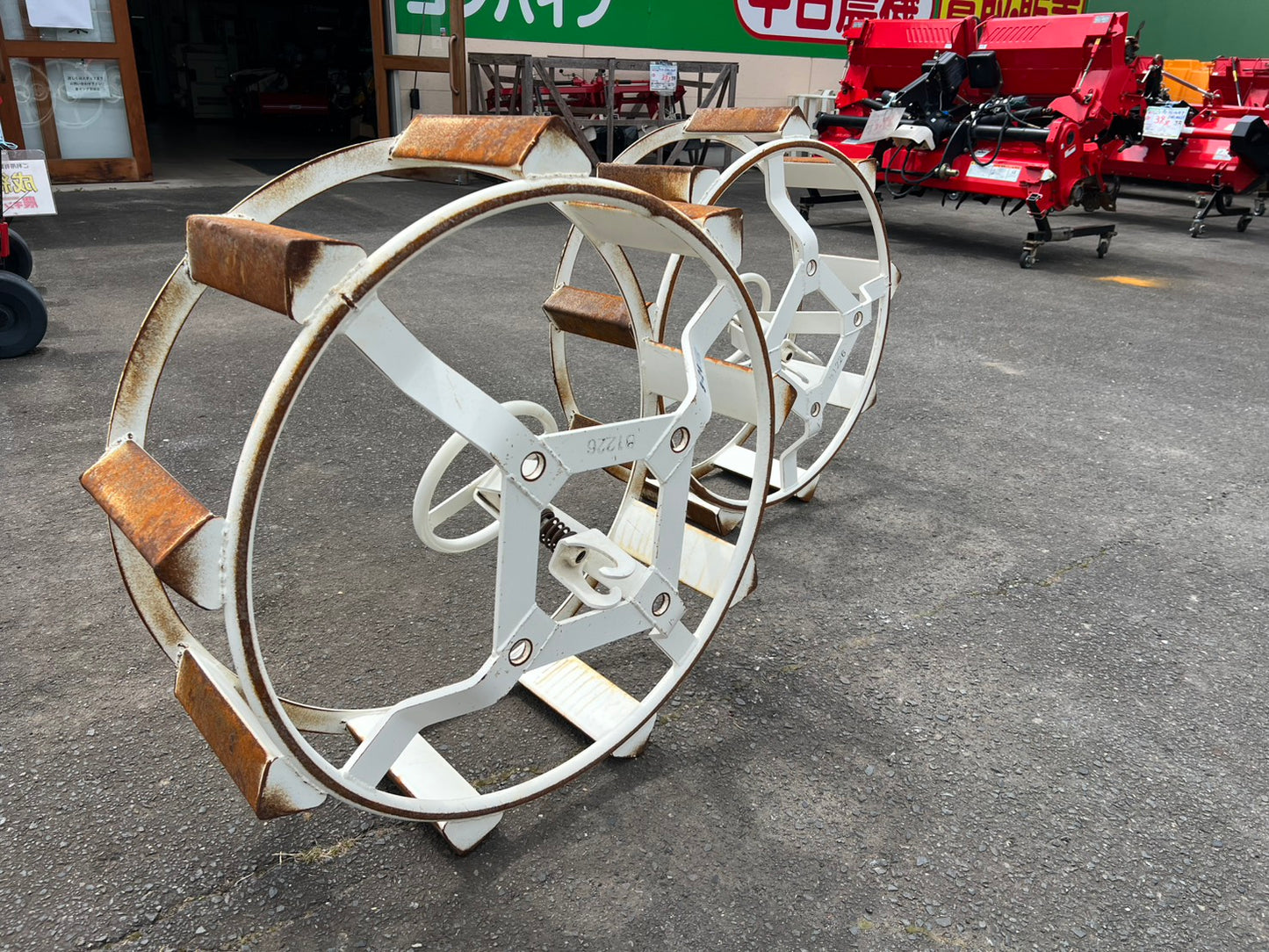 スズテック　中古　カゴ車輪【フロート長：280ｍｍ】＊9-24Ⅰ型『茨城店　6442』