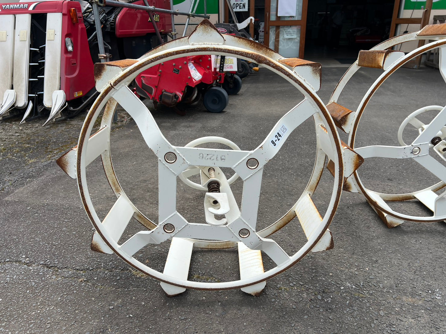スズテック　中古　カゴ車輪【フロート長：280ｍｍ】＊9-24Ⅰ型『茨城店　6442』
