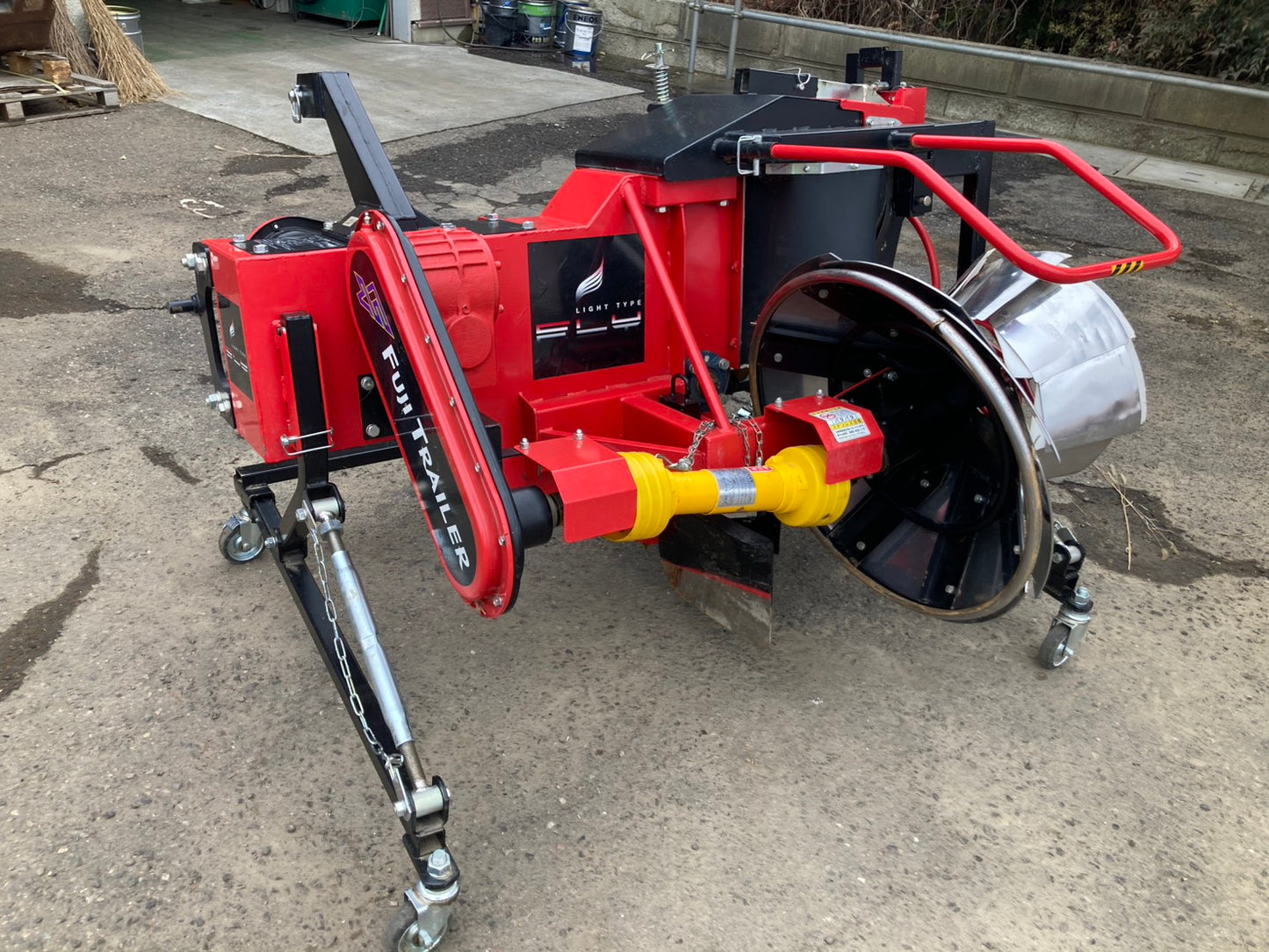 冨士　中古　畦塗機　　Bヒッチ　コムフライA　CF