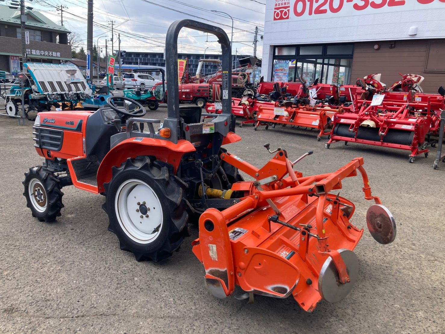 クボタ 中古 トラクター 16馬力 GB16F – 農キング