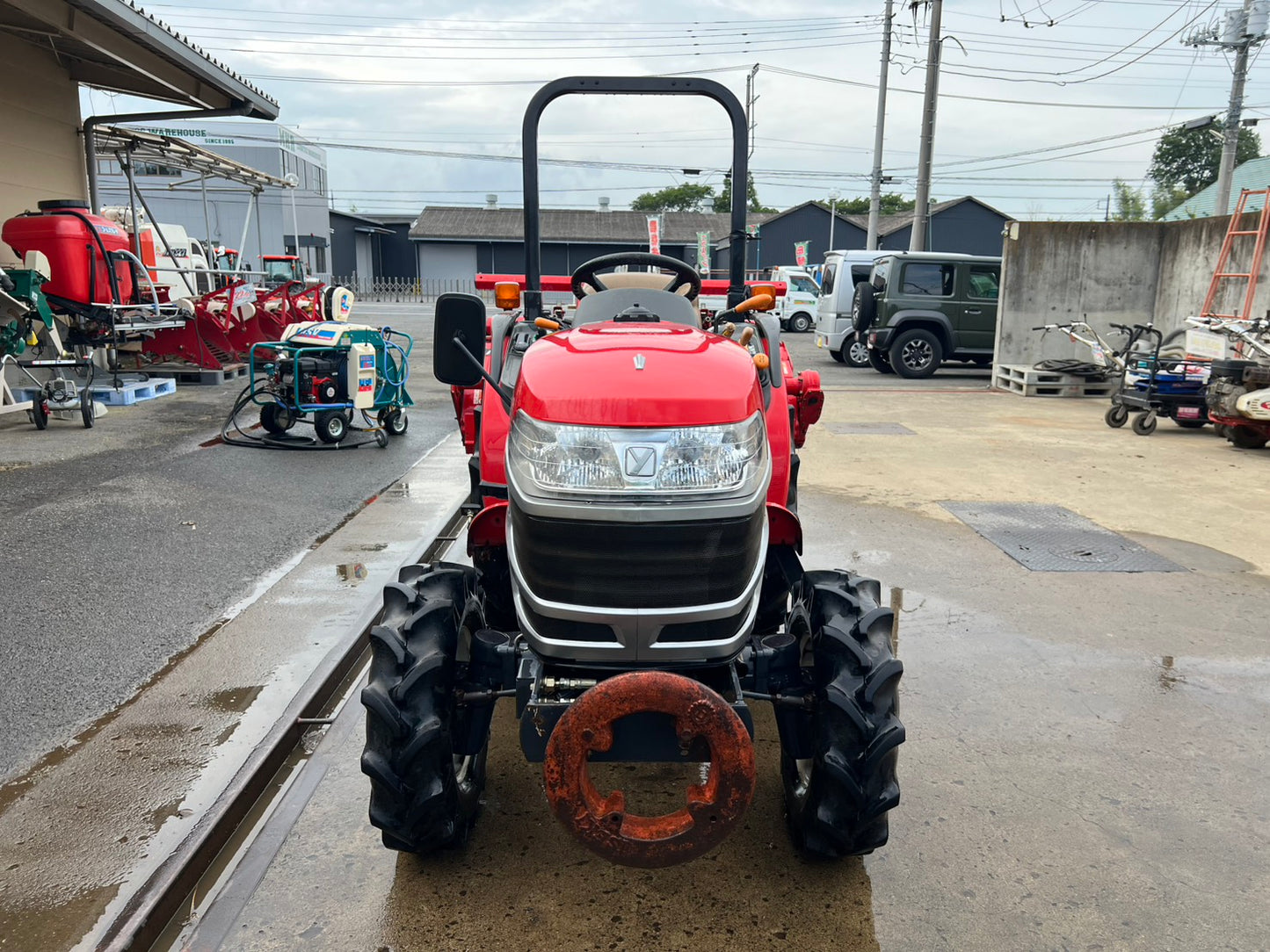 ヤンマー　中古　トラクター＋ロータリー【759時間】＊EF118＋RAS14M『茨城店　6448』