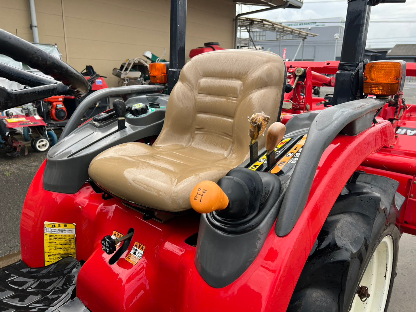ヤンマー　中古　トラクター＋ロータリー【759時間】＊EF118＋RAS14M『茨城店　6448』