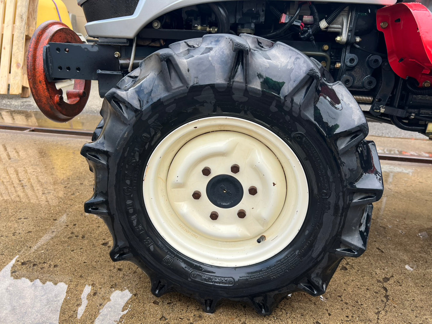 ヤンマー　中古　トラクター＋ロータリー【759時間】＊EF118＋RAS14M『茨城店　6448』