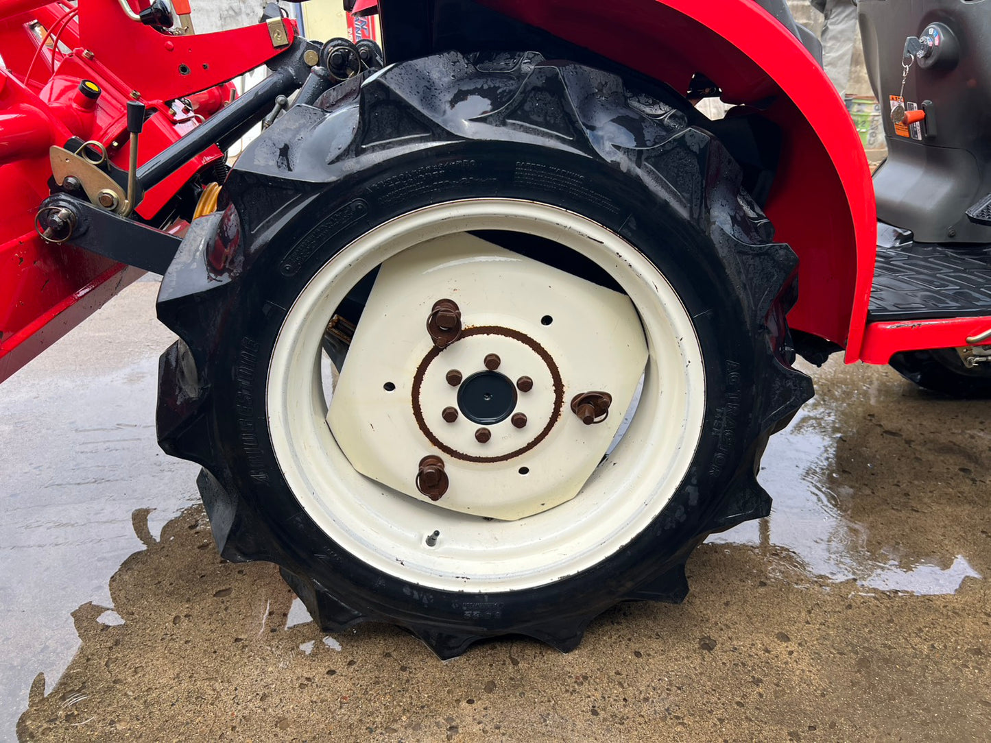 ヤンマー　中古　トラクター＋ロータリー【759時間】＊EF118＋RAS14M『茨城店　6448』