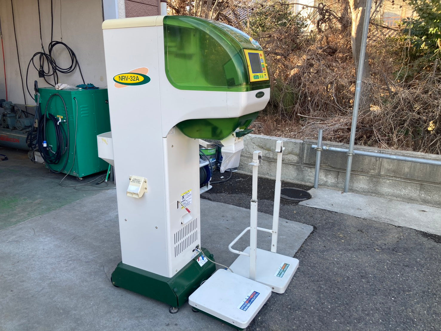 タイガーカワシマ 中古 選別計量機 30俵 320時間 NRV-32A – 農キング