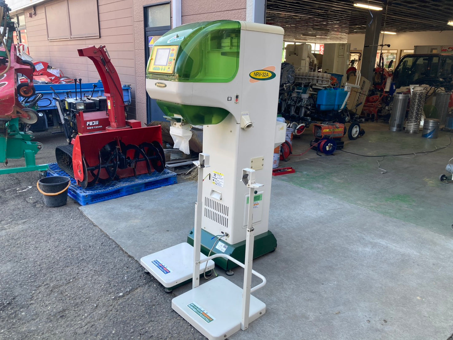 タイガーカワシマ　中古　選別計量機　30俵　320時間　NRV-32A