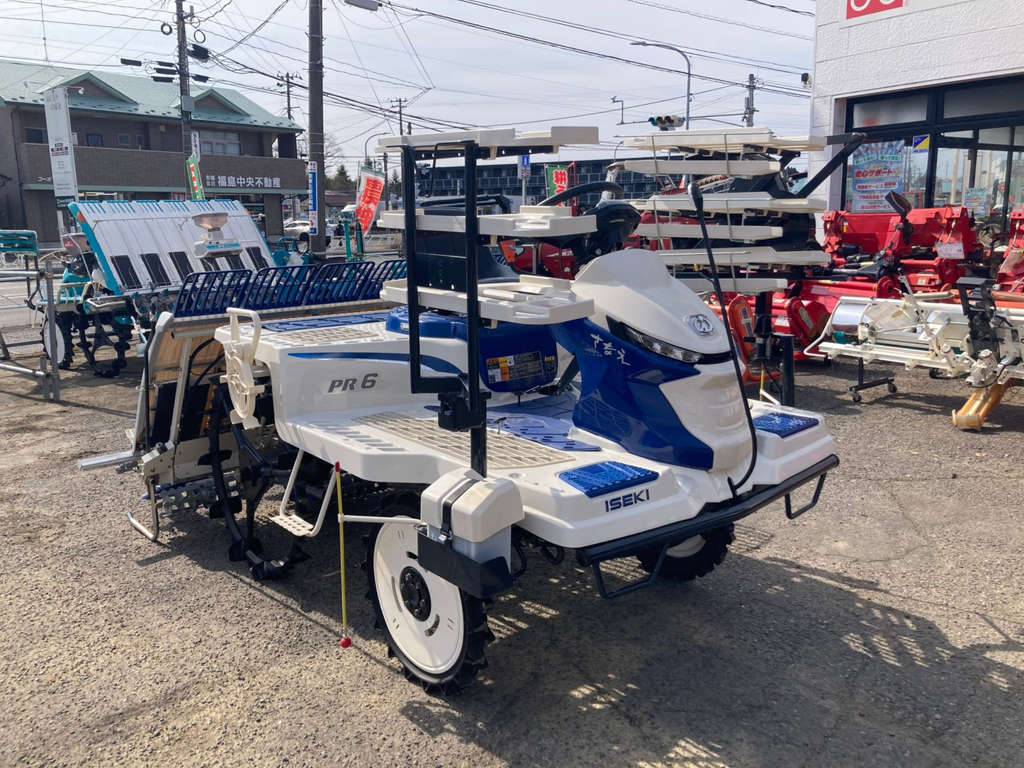 イセキ　中古　　田植機　6条　39時間　PR6G-L