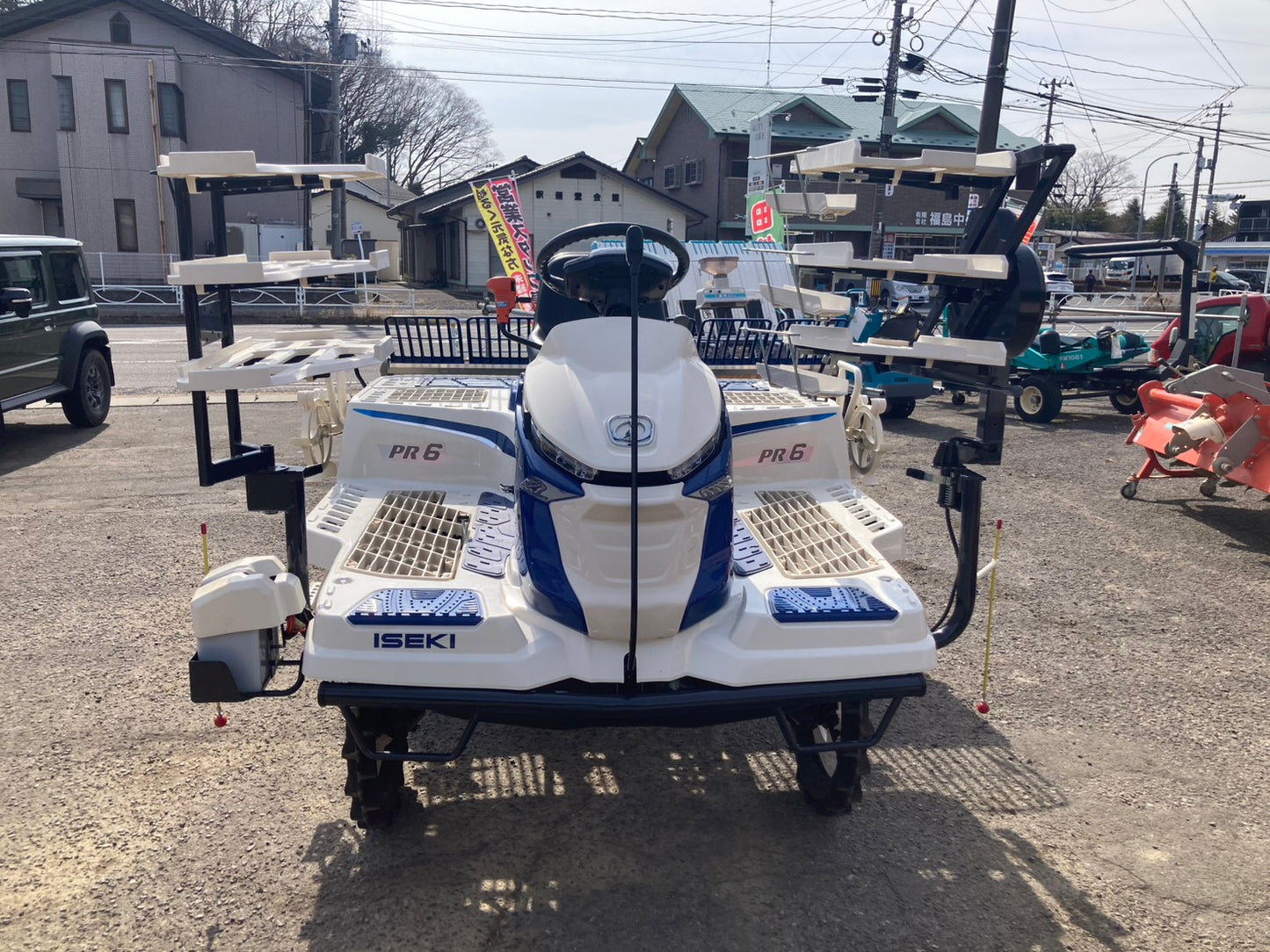 イセキ　中古　　田植機　6条　39時間　PR6G-L
