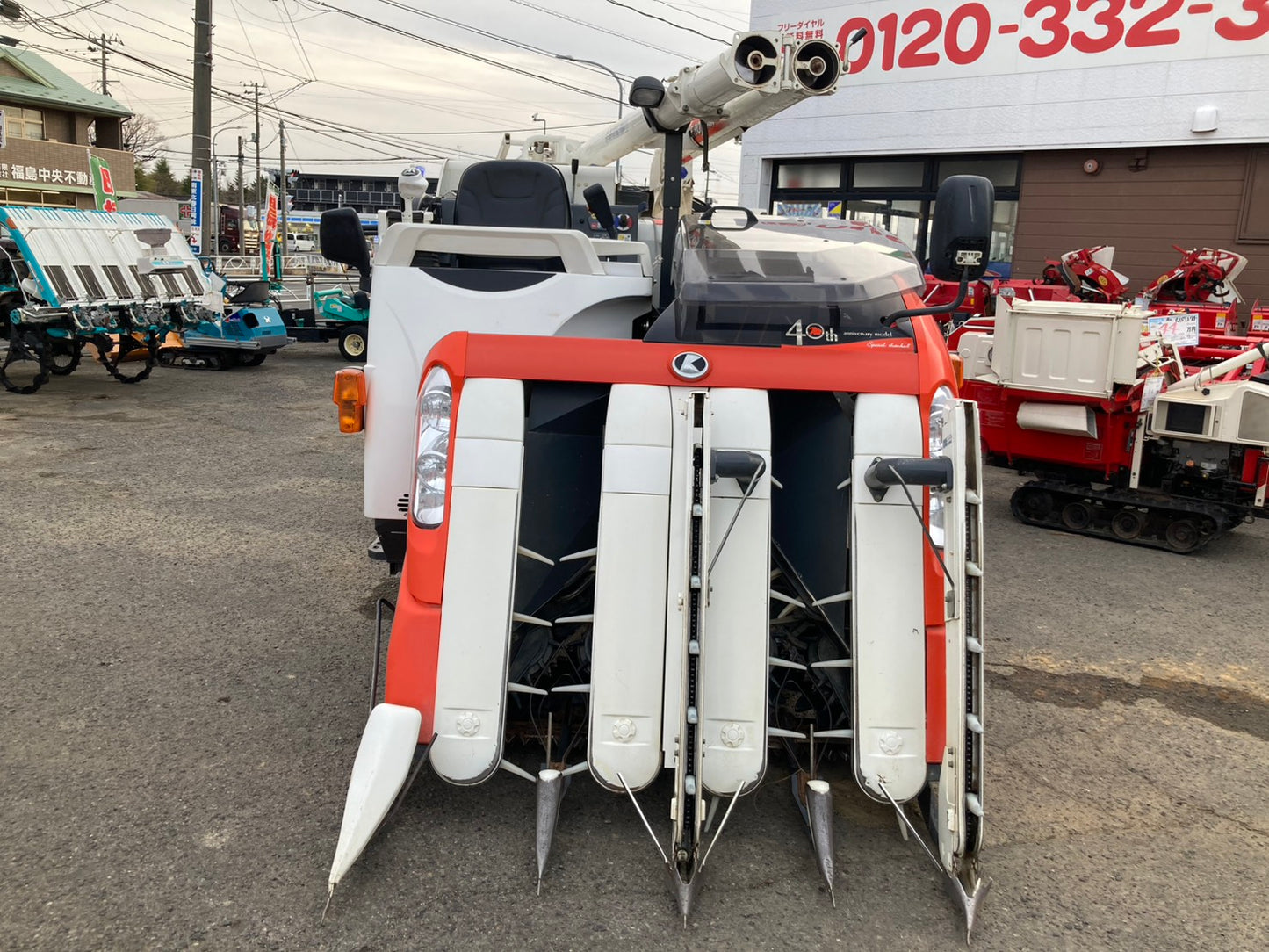クボタ　　中古　　コンバイン　　4条　　ARN445ASD4MW2