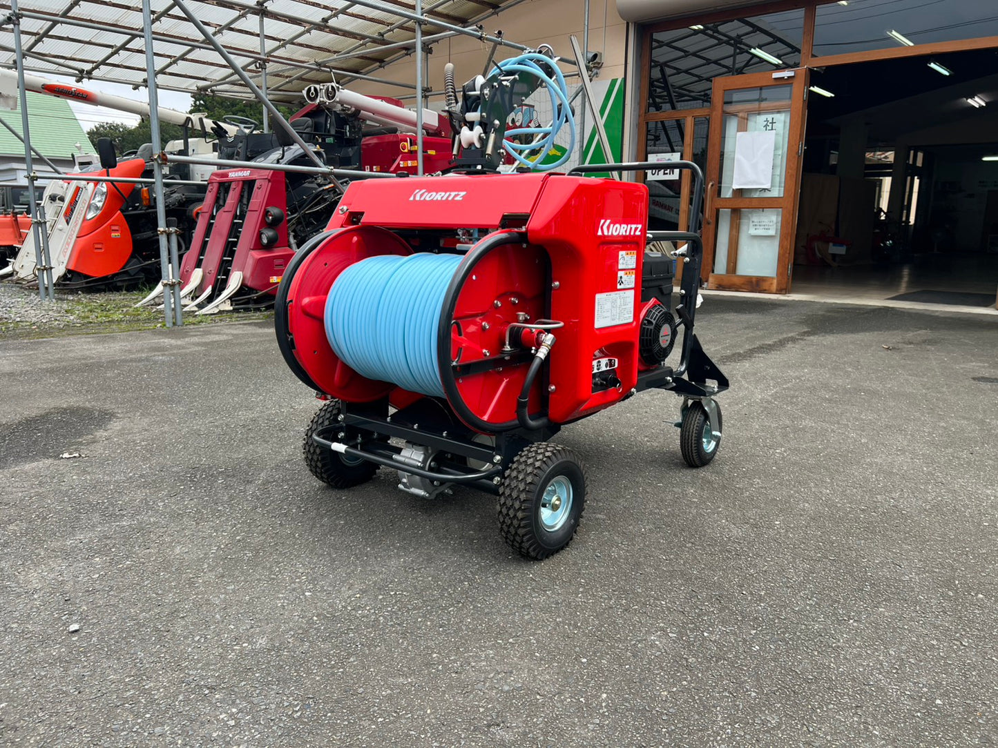 共立　中古　自走式ラジコン動噴【5ch】＊WGR457V-８『茨城店　6480』