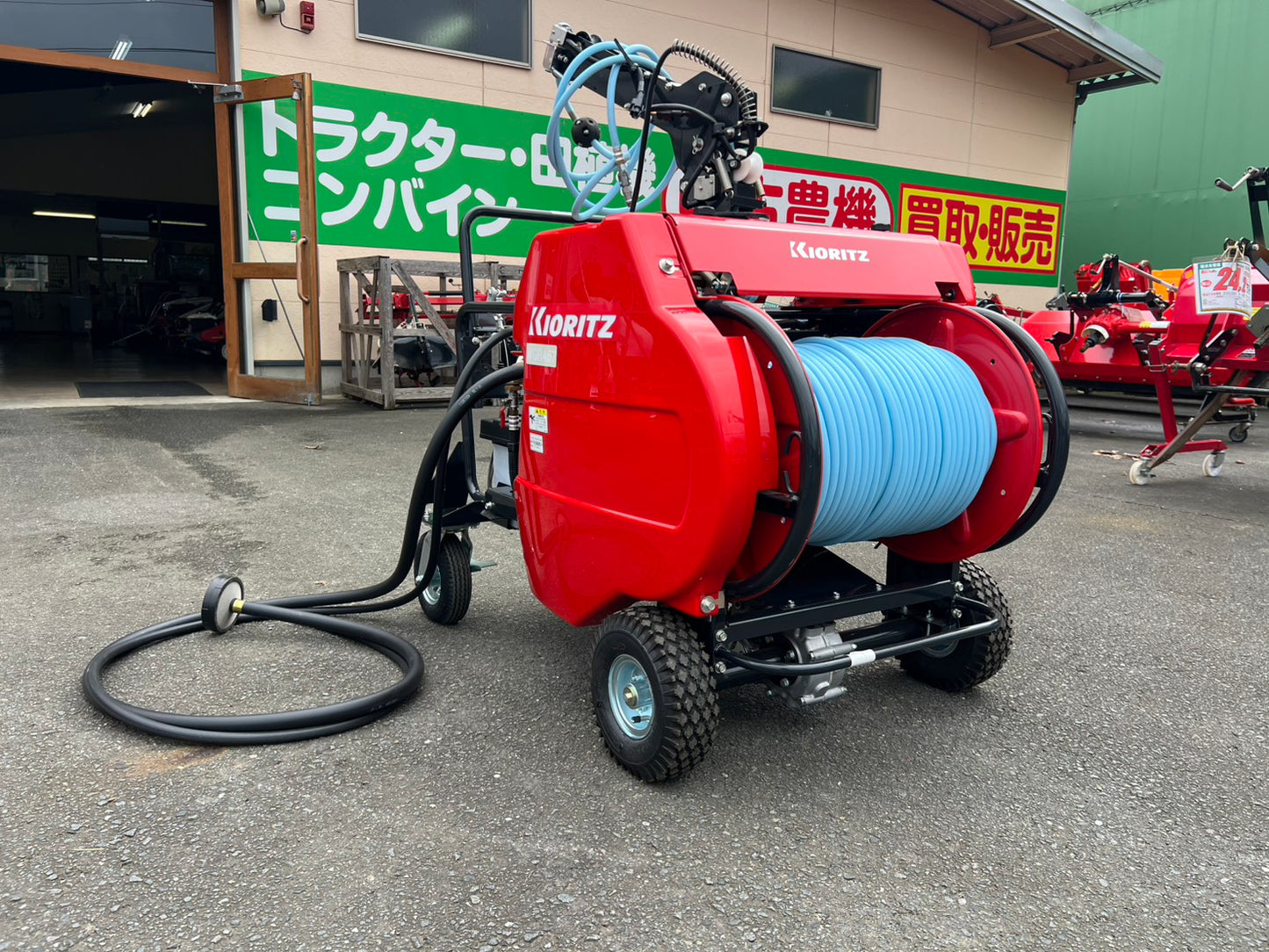 共立　中古　自走式ラジコン動噴【5ch】＊WGR457V-８『茨城店　6480』