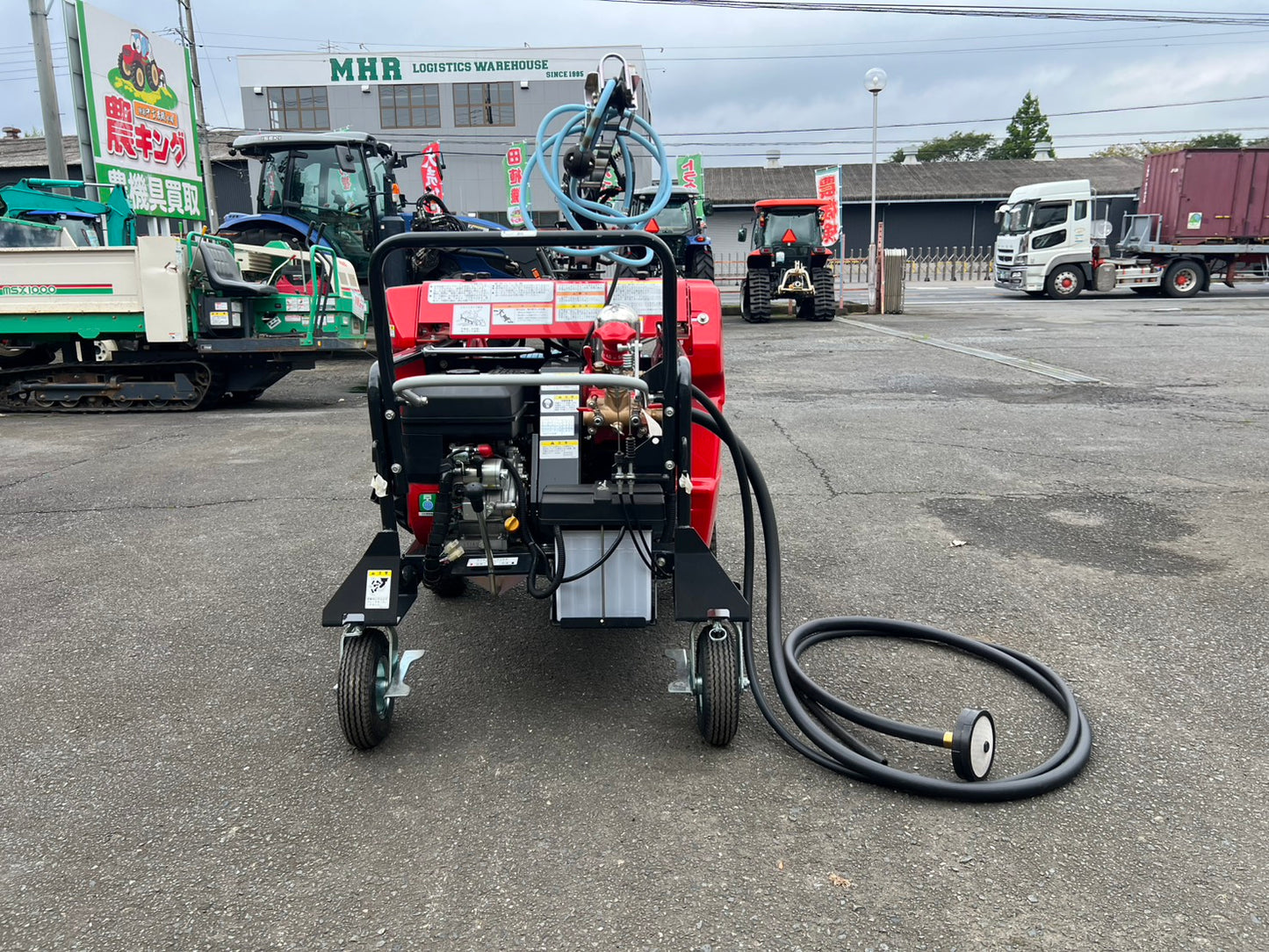 共立　中古　自走式ラジコン動噴【5ch】＊WGR457V-８『茨城店　6480』