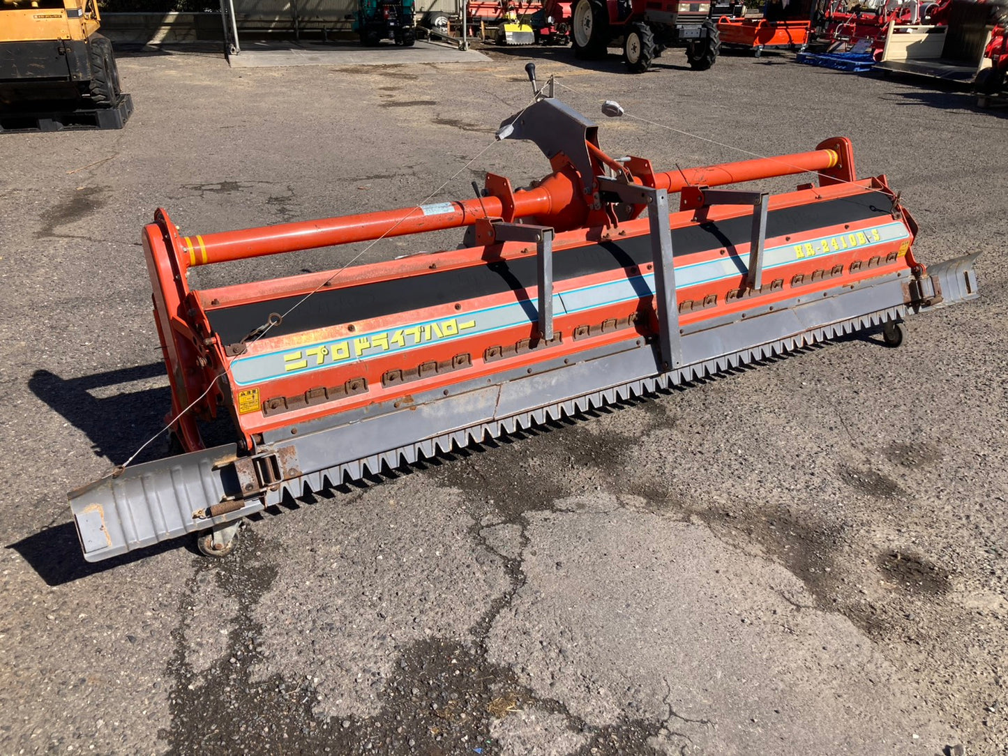 ニプロ　　中古　　ハロー　　2.4m　Sヒッチ　HR2410B-S
