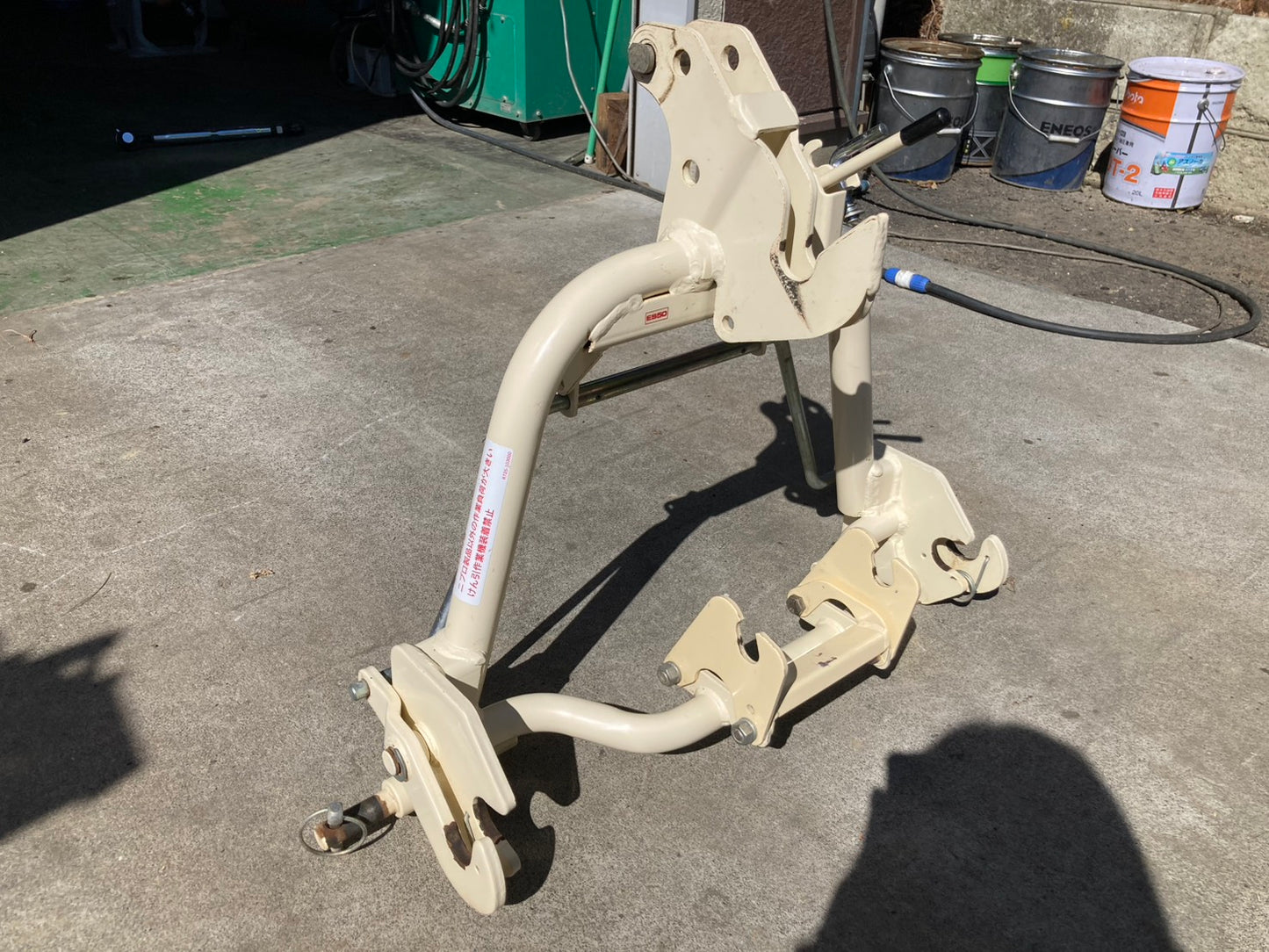 不明　中古　　ワンタッチヒッチ　SヒッチES50　PTOジョイントセット①