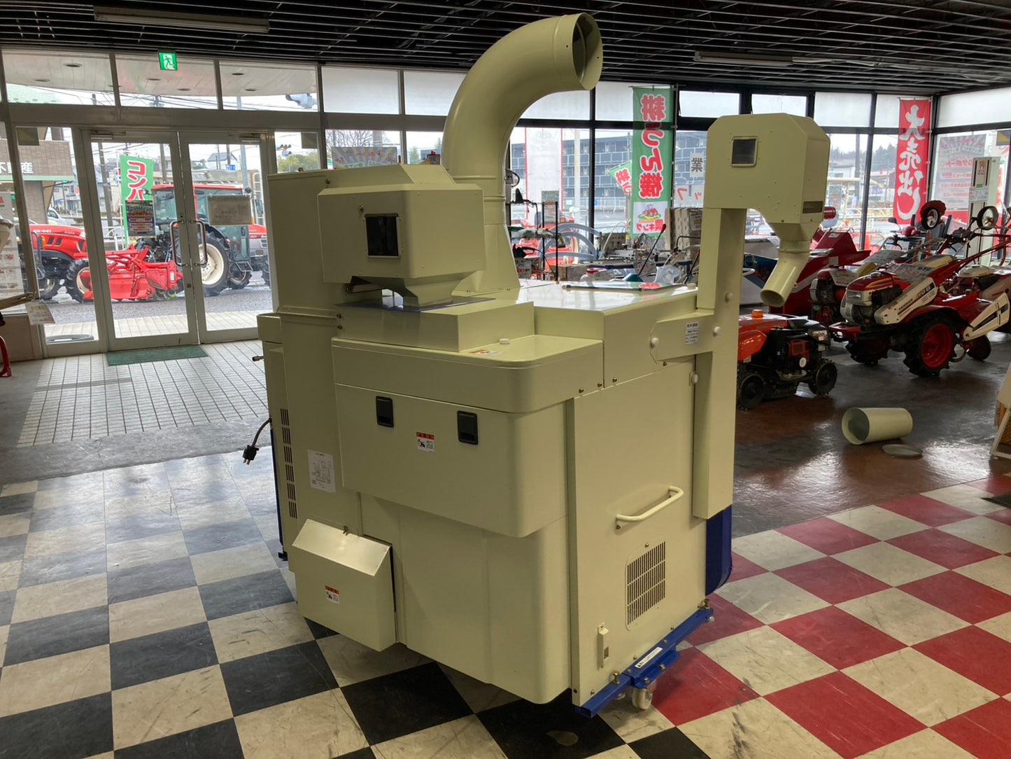 サタケ　　中古　　籾摺機　　4インチ　　NPS450EXAM