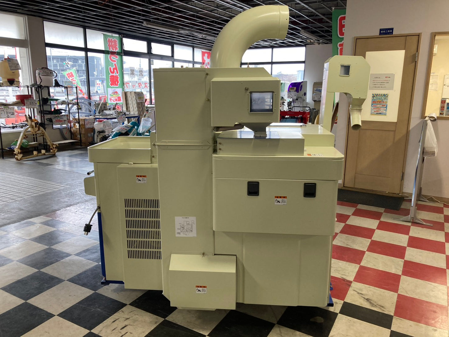 サタケ　　中古　　籾摺機　　4インチ　　NPS450EXAM