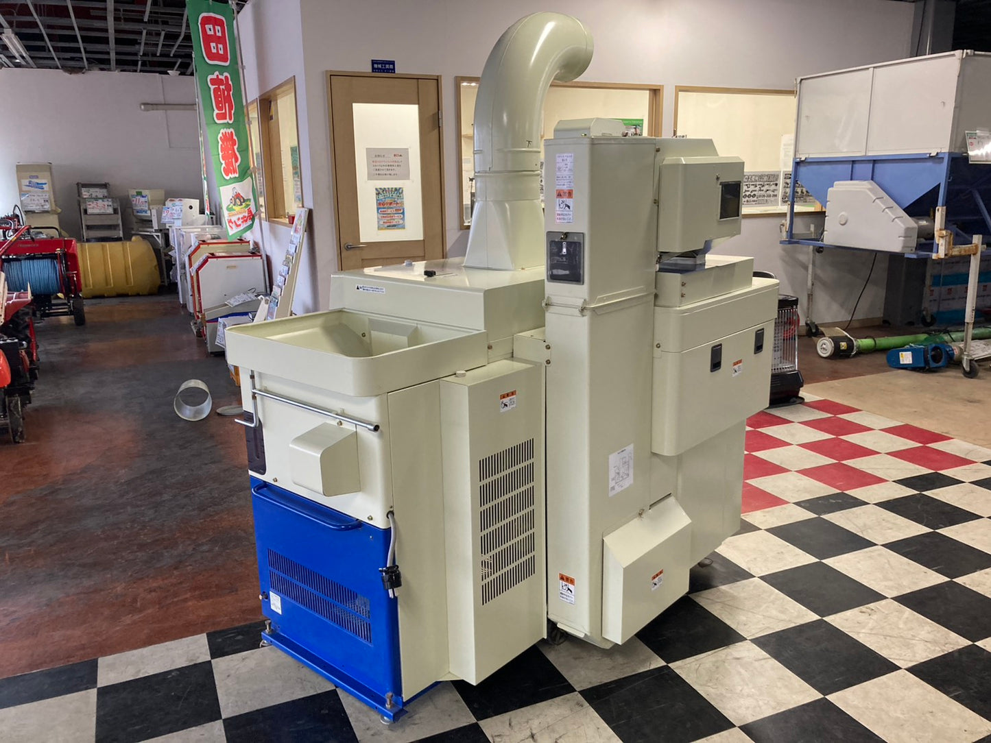 サタケ　　中古　　籾摺機　　4インチ　　NPS450EXAM