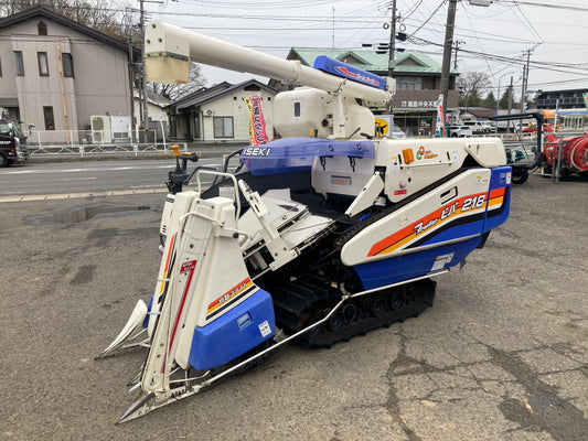 イセキ　　中古　　コンバイン　　HVG218G-ZATHWC　