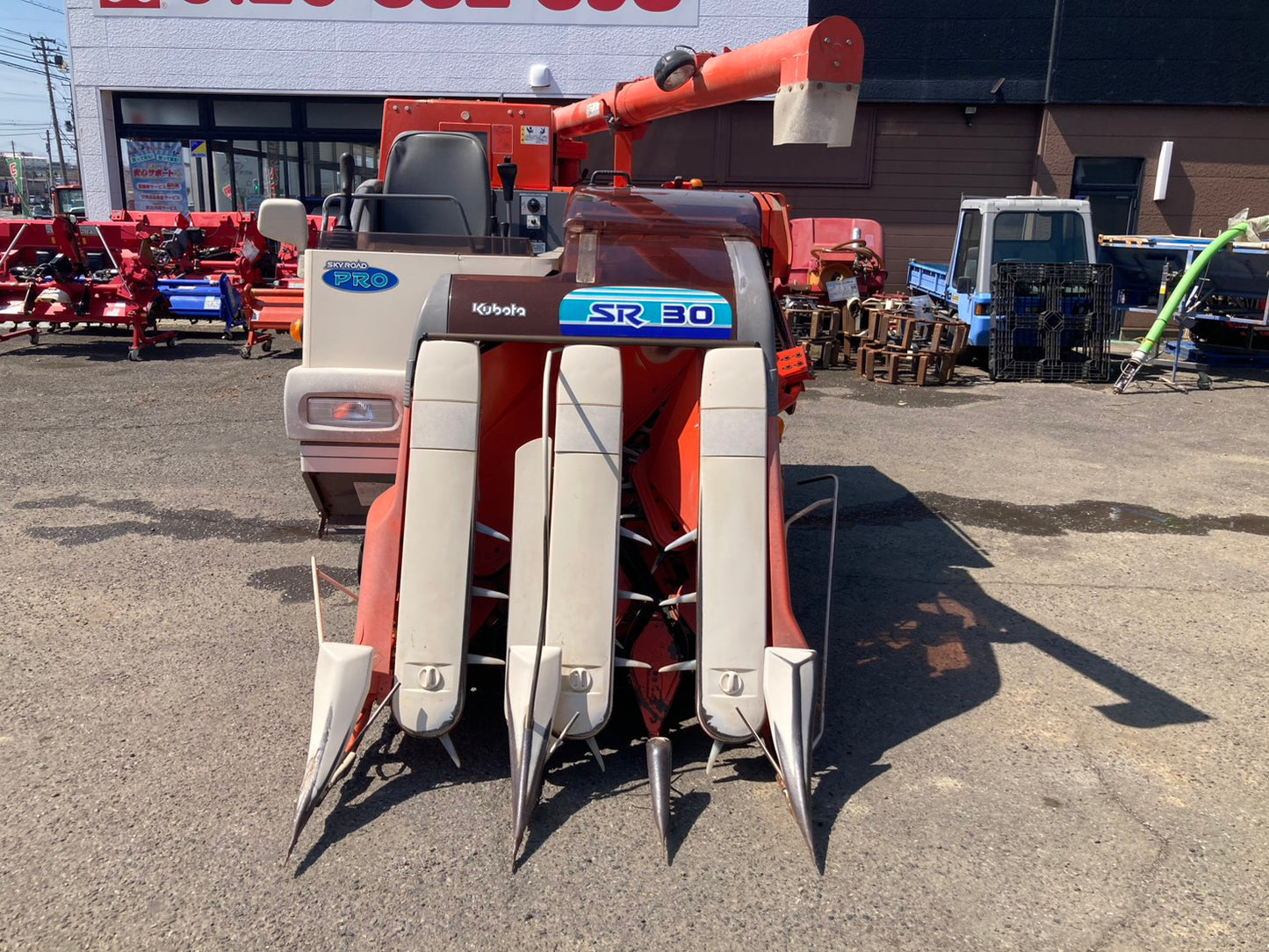 【部品取り】クボタ　　中古　　コンバイン　SR30G-SDMW
