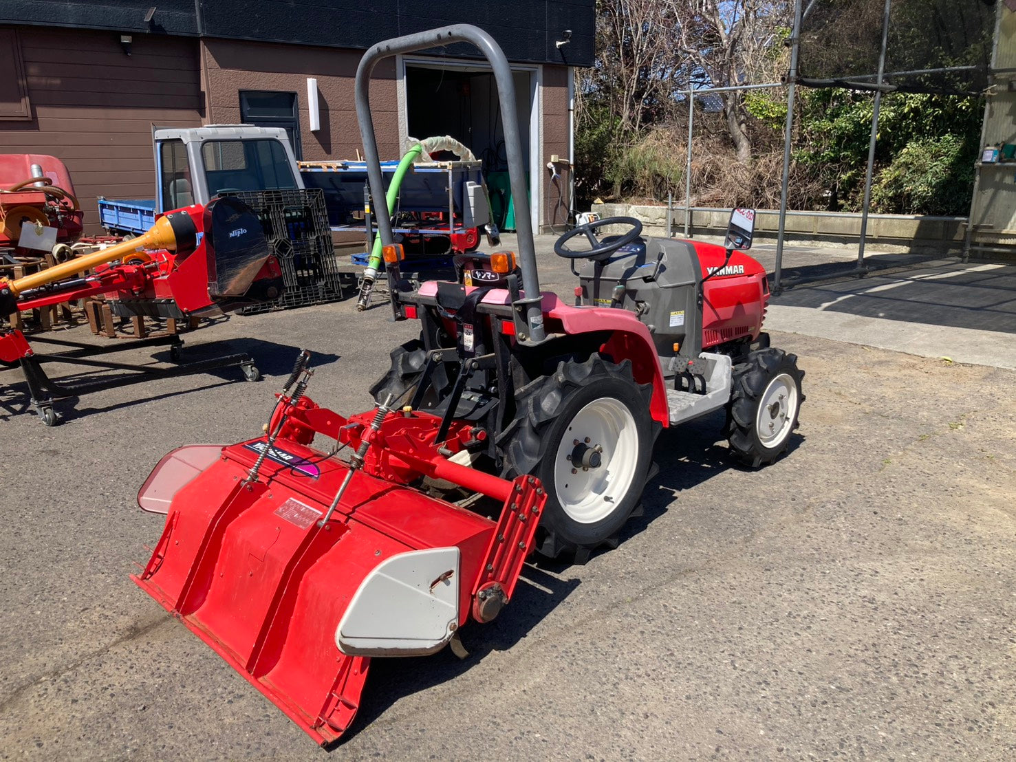 鹿児島発　ヤンマー　14馬力　トラクターKe-2D　ノンクラッチシフト　オート深耕 ヤンマー 中古 トラクター 14馬力 Ke-2D – 農キング