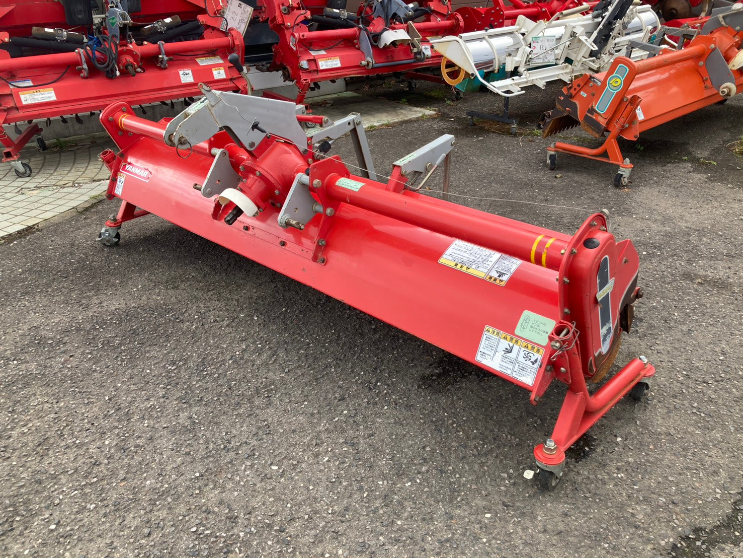 ヤンマー 中古 ハロー 2.2m A2ヒッチ HSY-2208B – 農キング