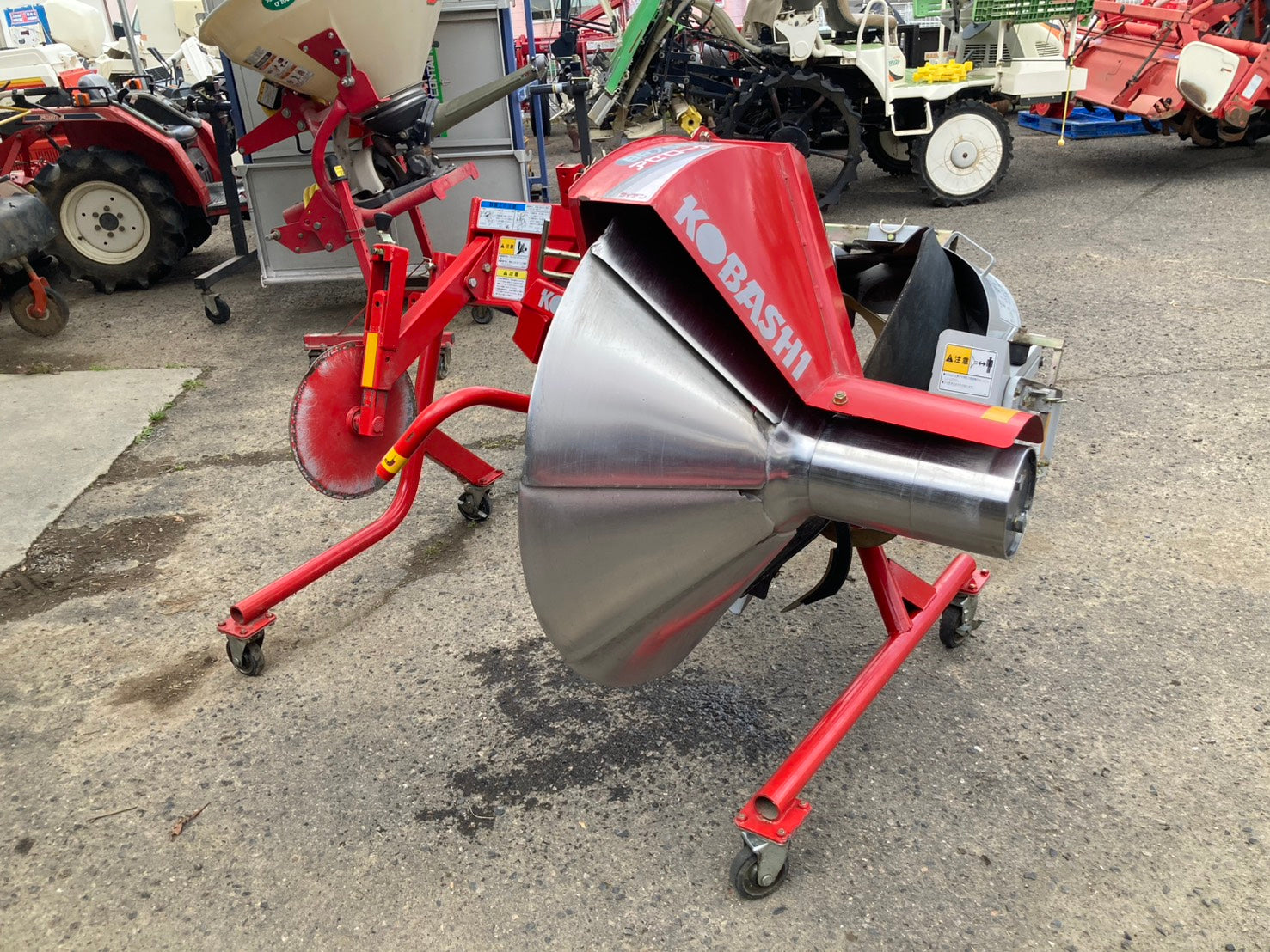 コバシ 中古 畦塗機 A2ヒッチ BR751DS – 農キング