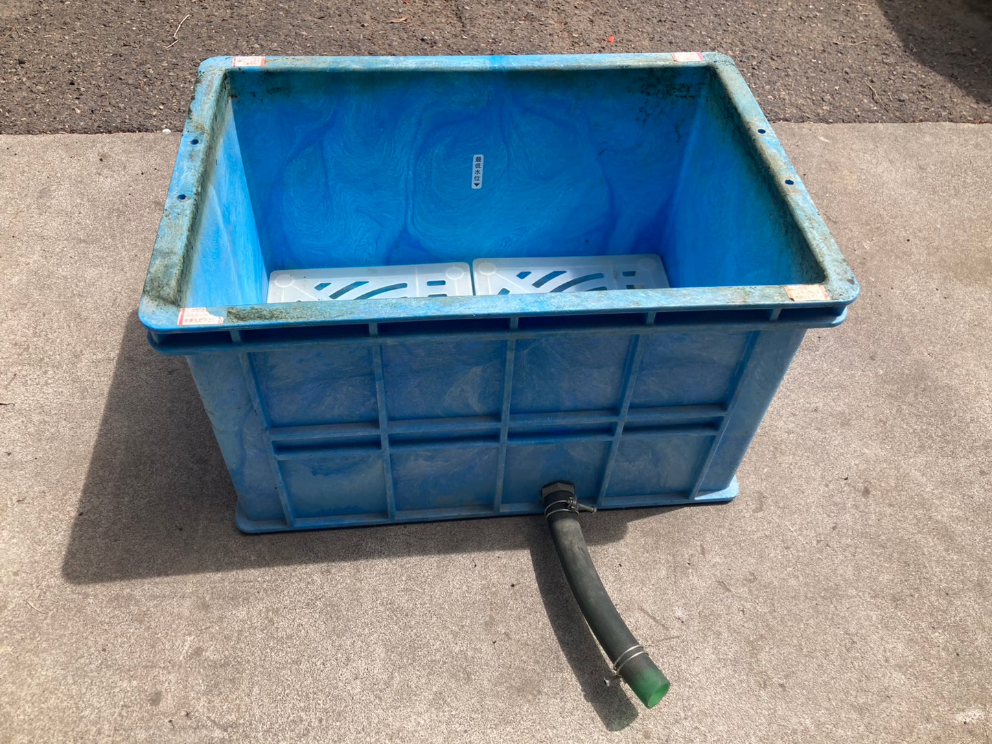 タイガーカワシマ　中古　催芽機水槽　100L