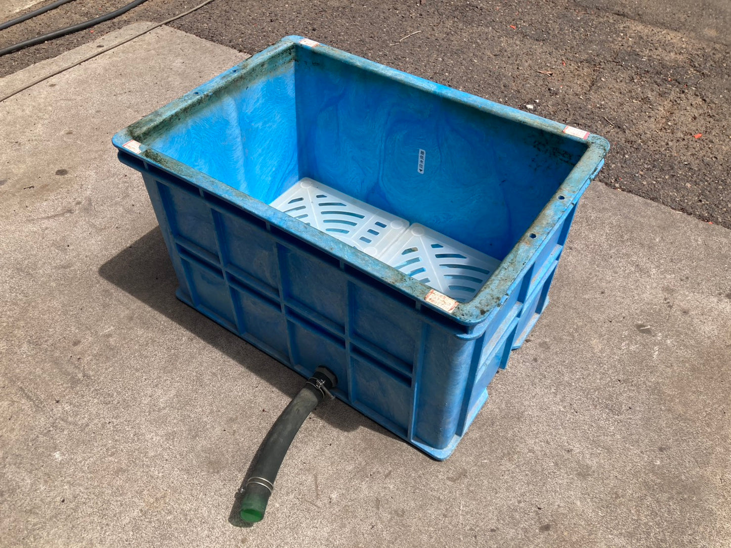 タイガーカワシマ　中古　催芽機水槽　100L