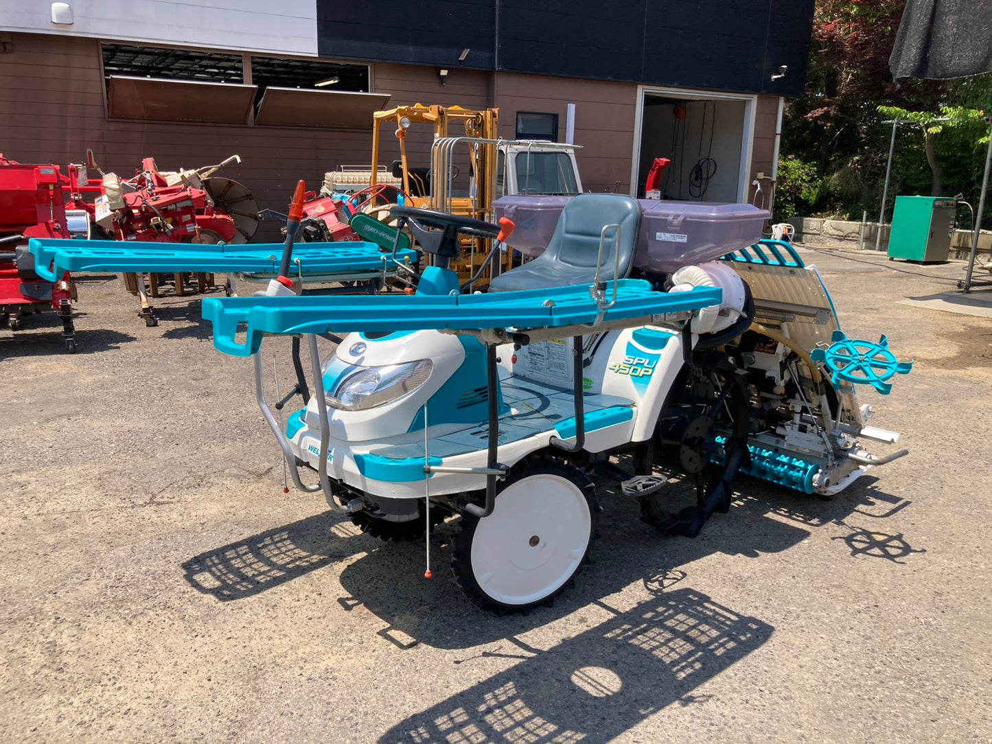 クボタ　中古　田植機　4条　SPU450PFR