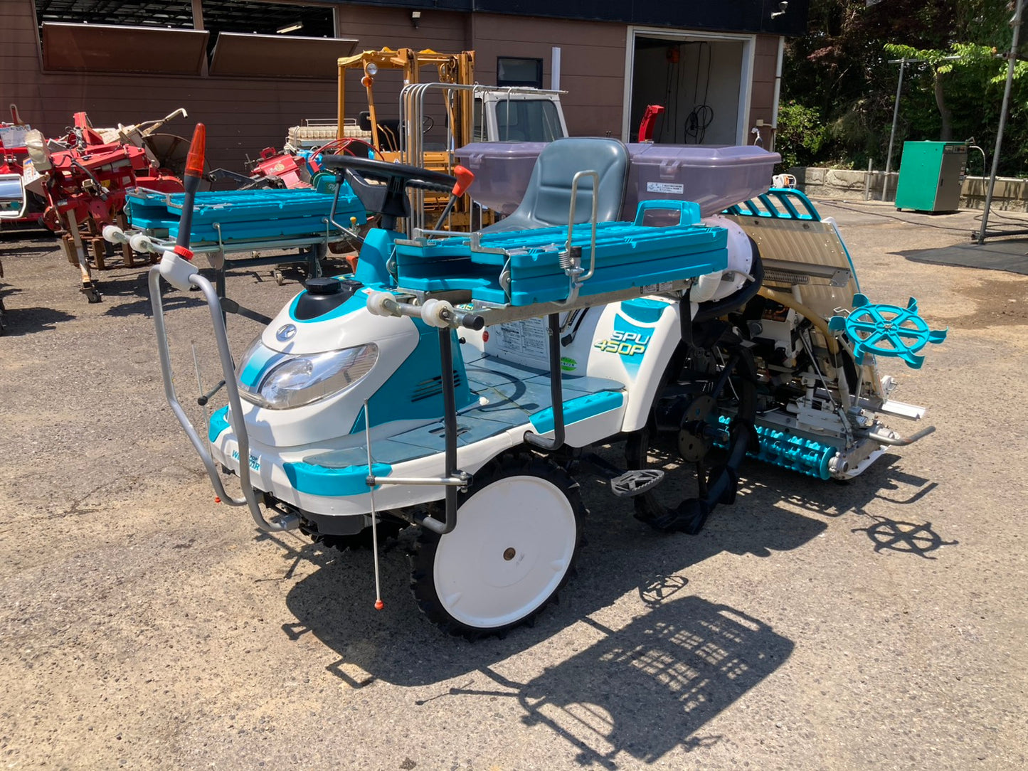 クボタ　中古　田植機　4条　SPU450PFR