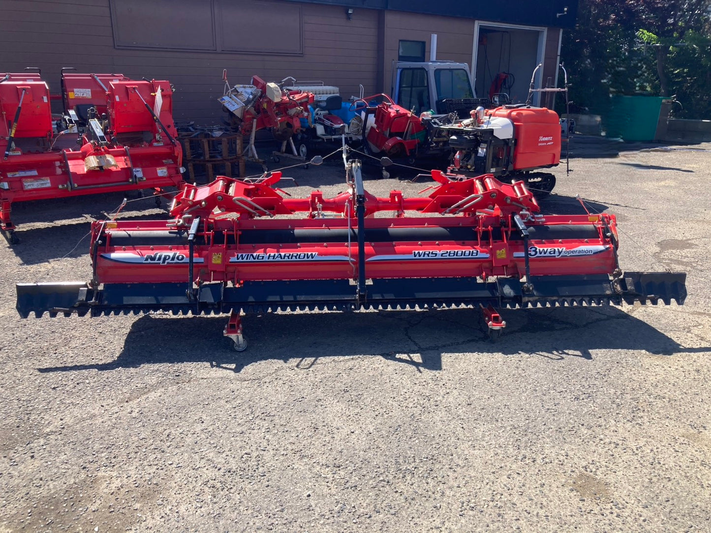 ニプロ　中古　ハロー　2.8ｍ　手動開閉　Ｂヒッチ　WRS2800B