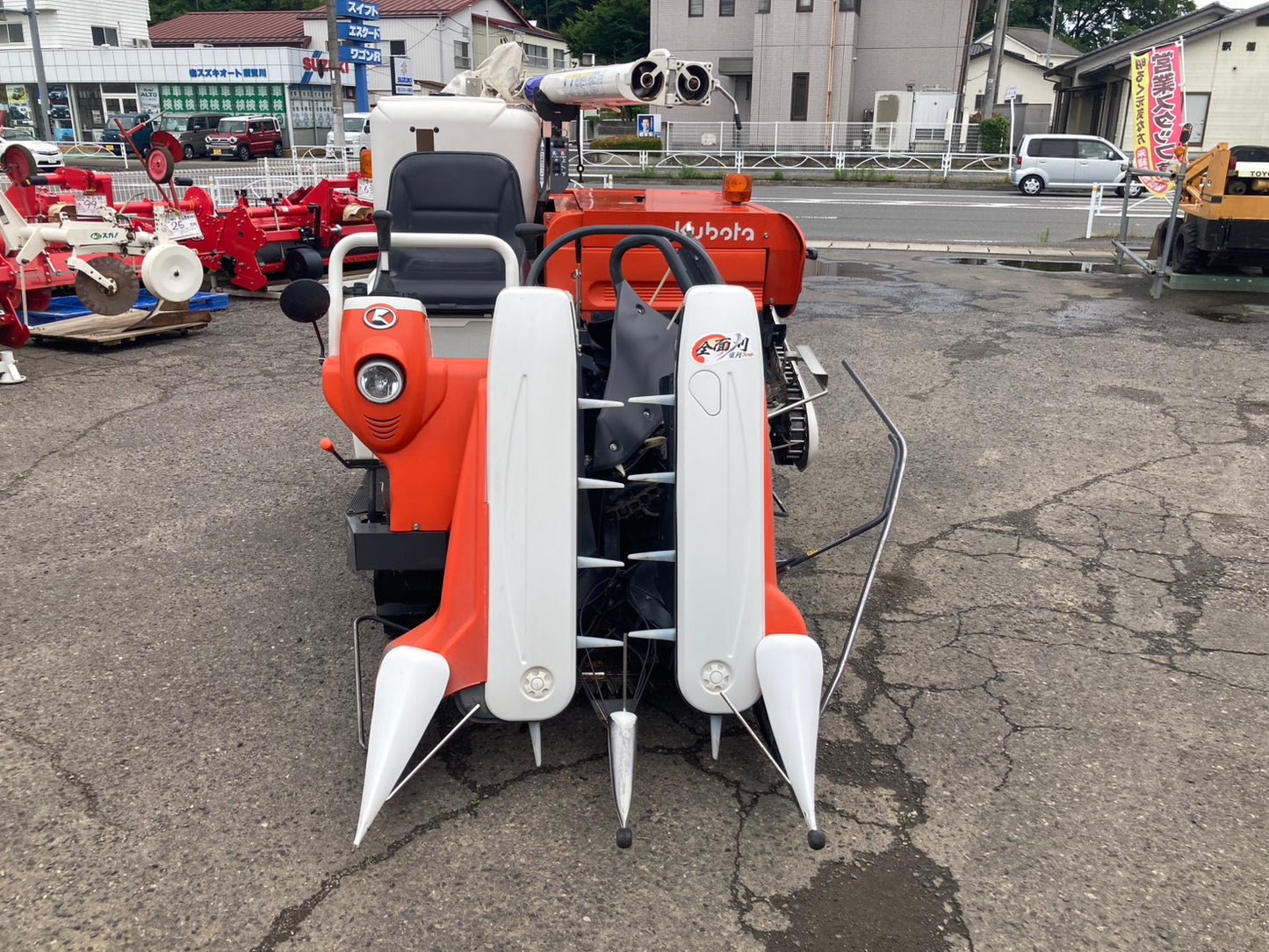 クボタ　中古　コンバイン　2条　ER213W