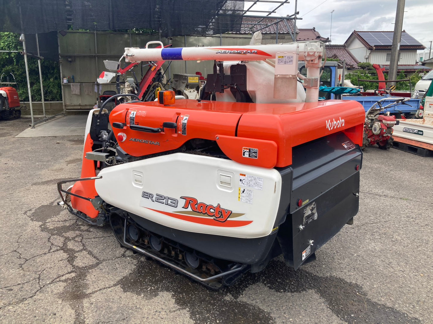 クボタ　中古　コンバイン　2条　ER213W