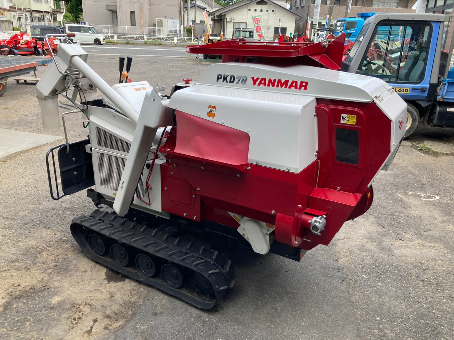 ヤンマー　中古　ハーベスター　ディーゼル　７馬力　PKD70